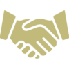 hand shake icon hand shake icon